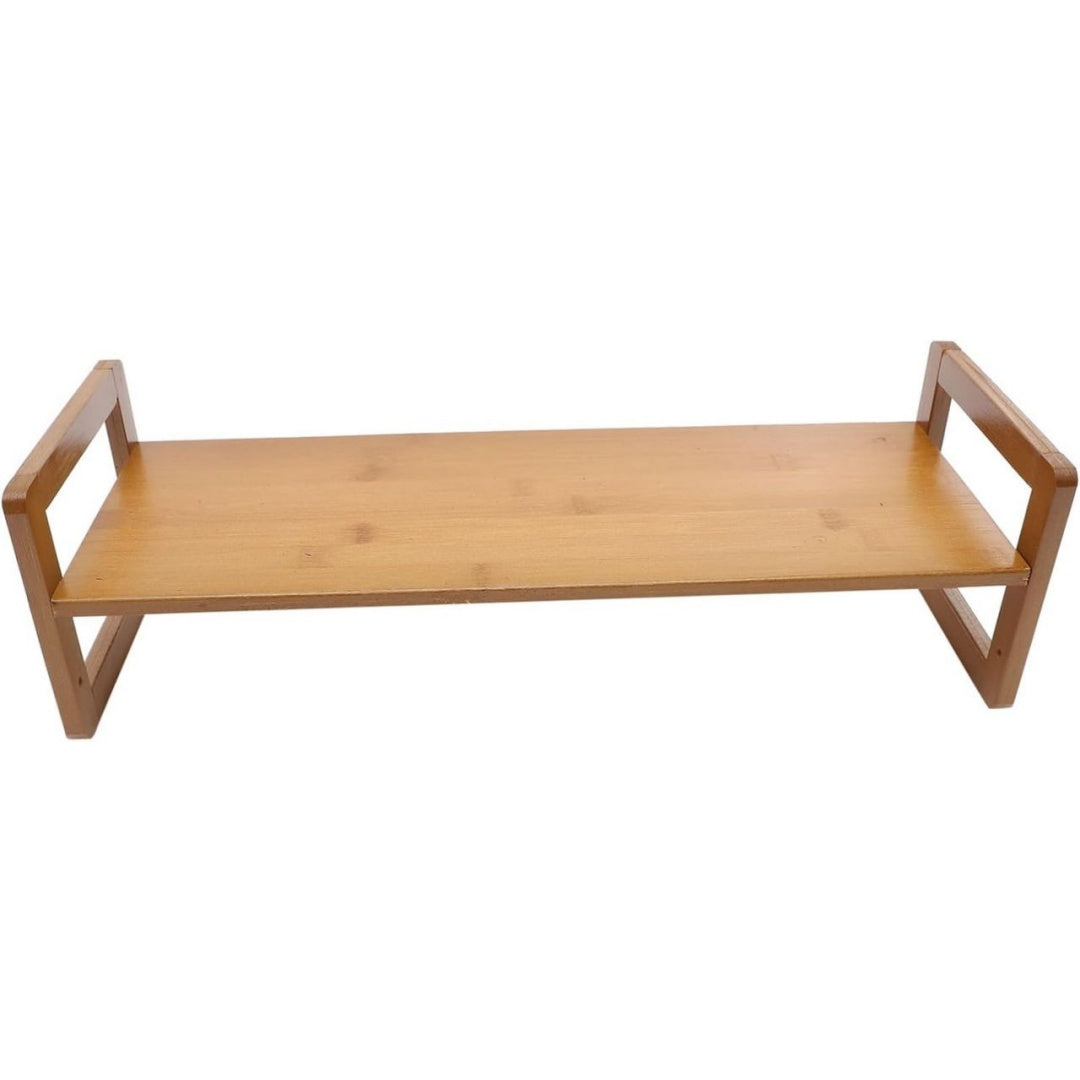 Für Reisen Verstellbares Monitorständer aus Holz