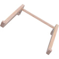 Glänzendes Laptopständer für das aus Holz