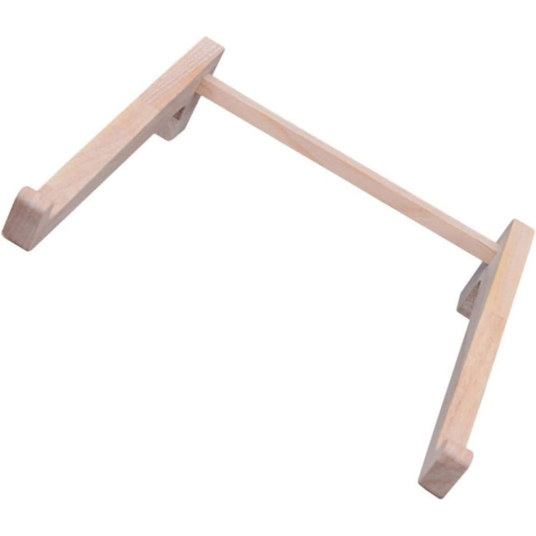 Glänzendes Laptopständer für das aus Holz